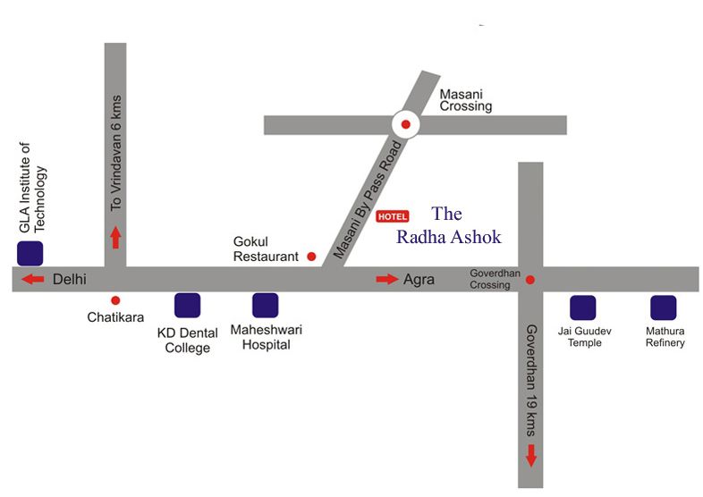 Shri Radha Brij Vasundhara Resort & Spa Govardhan Екстериор снимка